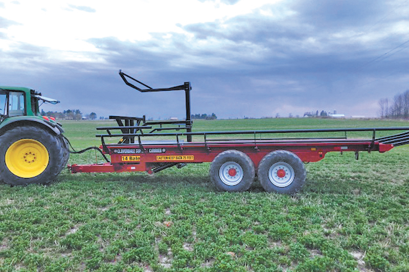 Cloverdale Mega Bale Carrier